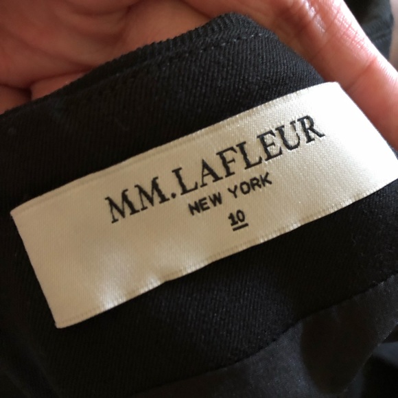 MM LaFleur Asymmetrical Black Skirt - Picture 3 of 5